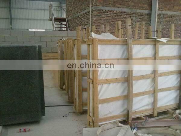 Granite prefab double sink vanity top