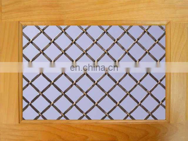 metal decorative flat wire screen mesh Custom-made specifications
