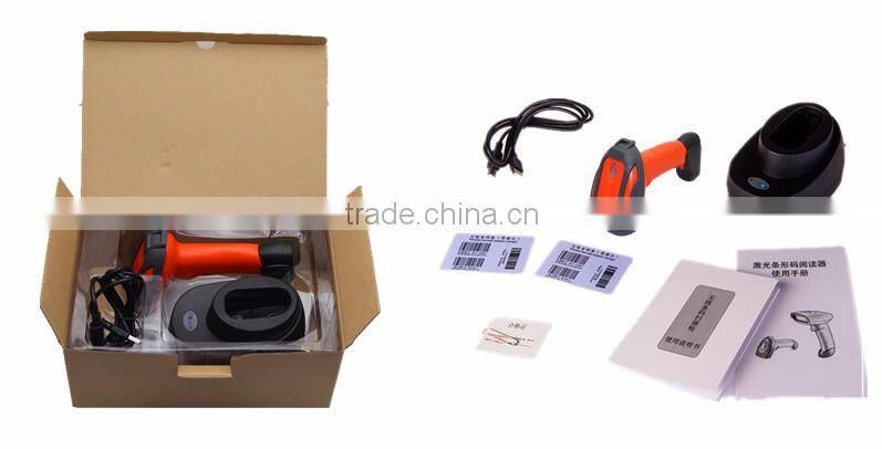 RD-2800 Handheld Wireless Barcode Scanner With Memory For 1D Codes