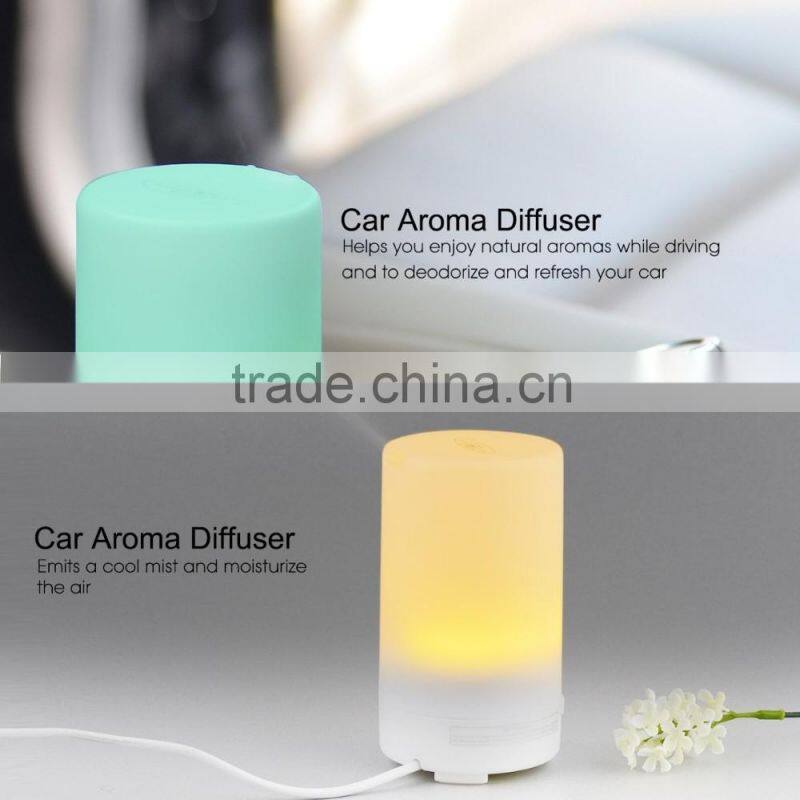 USB Aroma Essential Oil Diffuser 50ML Mini Ultrasonic Humidifier Wholesale