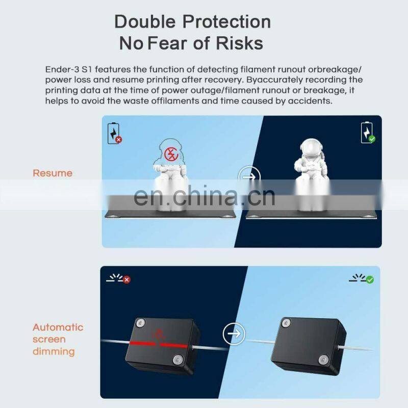 2022 Ender3 S1 New Launched FDM 3D Printer