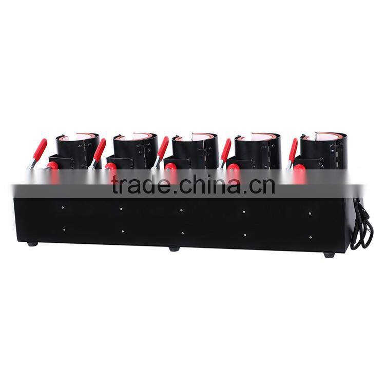 low price digital 5 in 1 combo Mug heat press transfer machine