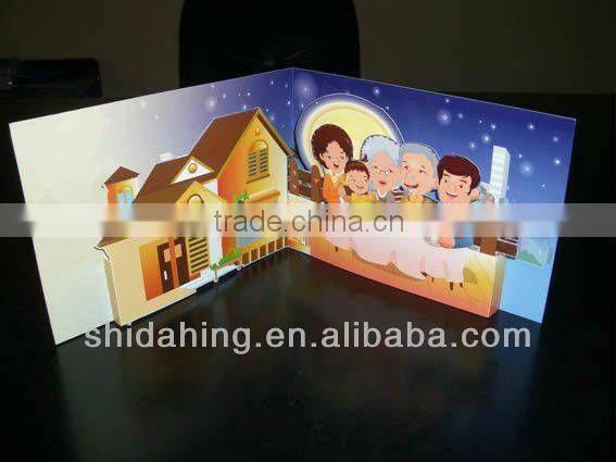 handmade 3d pop up greeting card