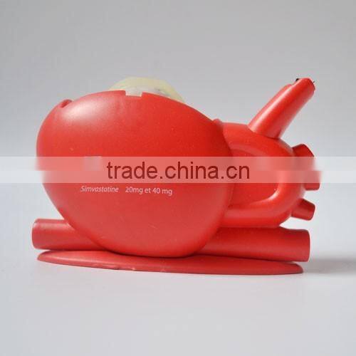 Cute capsule shape desktop tape dispenser for medical promotion