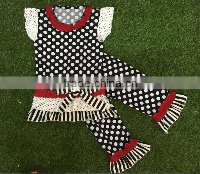 persnickety back to school clothes over print short sleeve dress baby girls clothes kids clothes