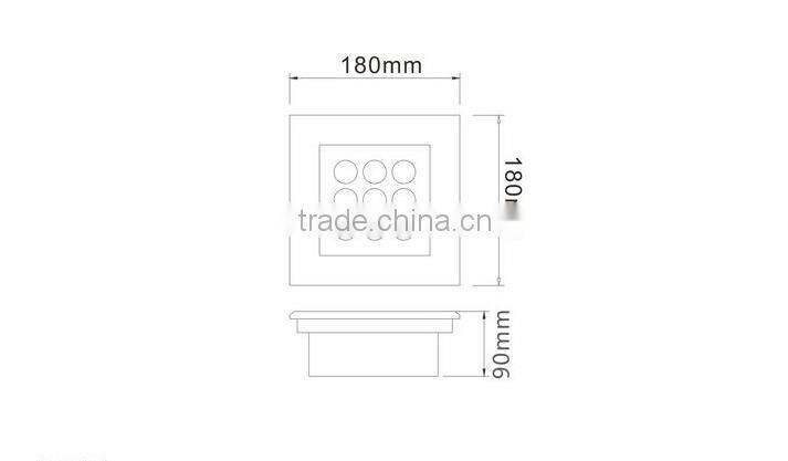 Waterproof IP67 ISO9001 Led Under Ground Light
