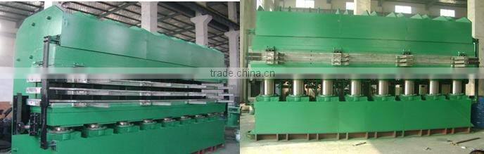 Jaw Type tyre tread Curing Press with 800T total pressure / tyre tread precured vulcanizing press / tyre tread vulcanizer