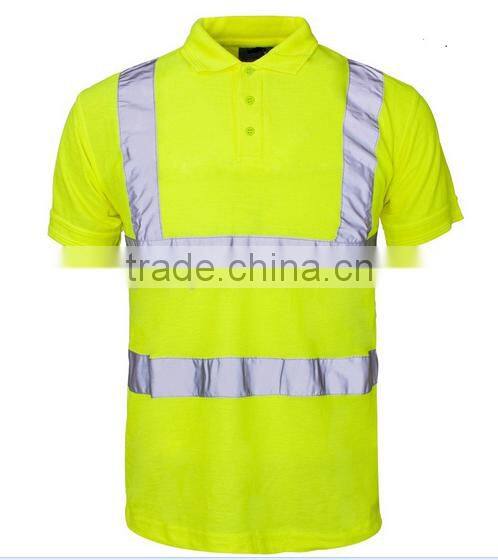 short sleeve hi-vis reflective T-shirt