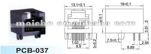 Multipurpose telephone wall jack