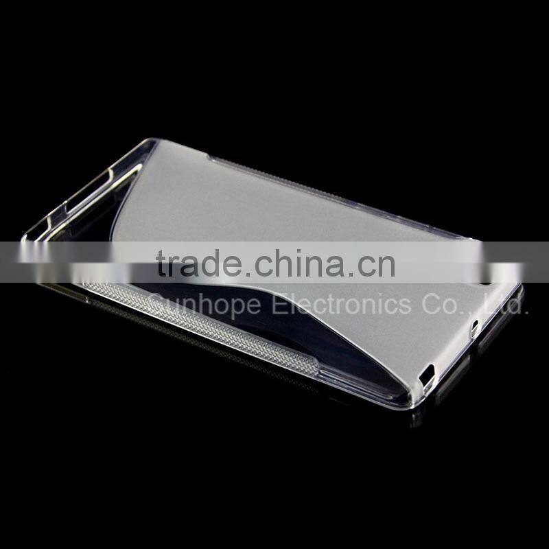 S line design tpu cell phone covers for Xiaomi Note Pro