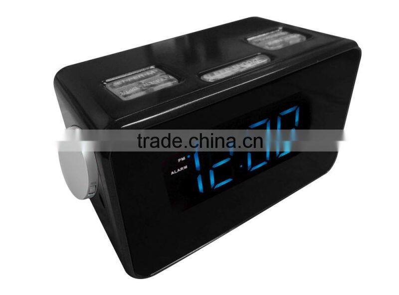 Customised New Design PLL Dual Alarm Projector Clock Radio
