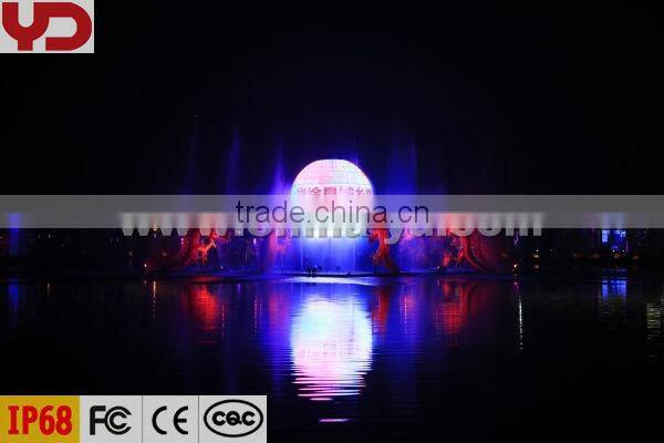 IP 68 V-0 RGB led waterfall light