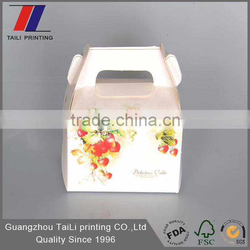 Custom paper cardboard lunch box