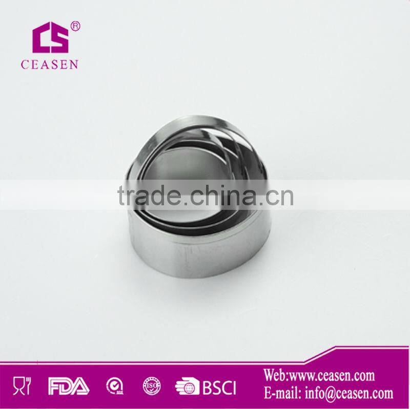 High quality and Eco-friendly roundless stainless steel cake mould wholesale