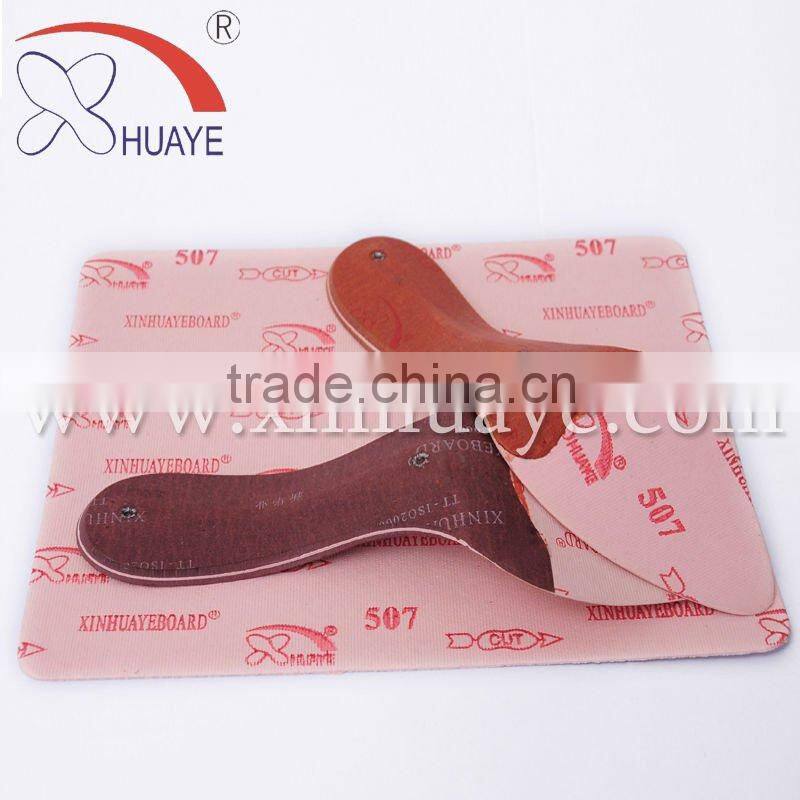Hardness arch support shank/insoles board