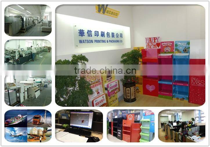 Pos custom printed decorative and fancy retail promotional plant cardboard display
