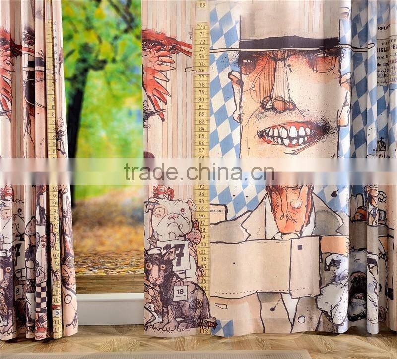 Factory Price Printed Curtain Fabric