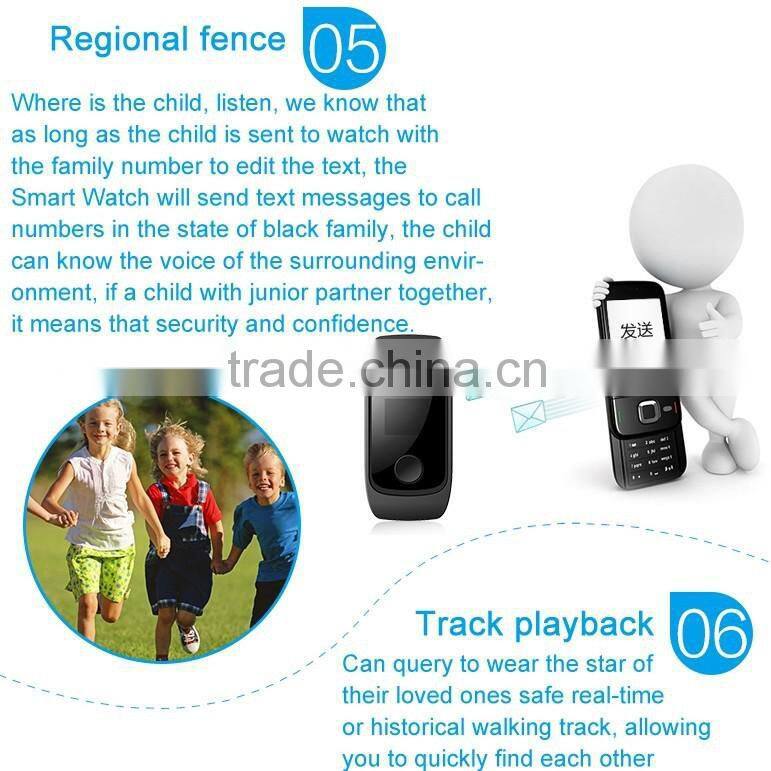 GPS and LBS location and tracker GSM Phone Call smart watch BB65