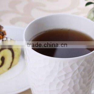 350ml 2012 new design good looking ceramic coffee cup with beautiful logo