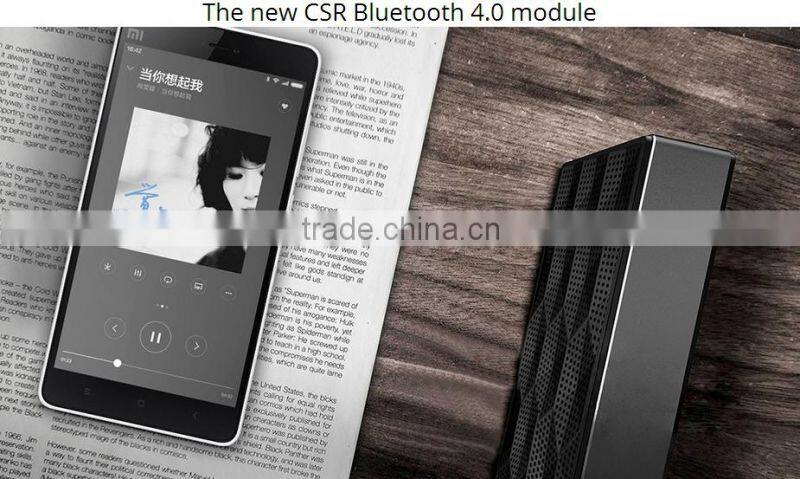 Xiaomi Speaker Mini Square Box Bluetooth 4.0+EDR HiFi Wireless Mini Portable Stereo Connection Handsfree For Cell phone