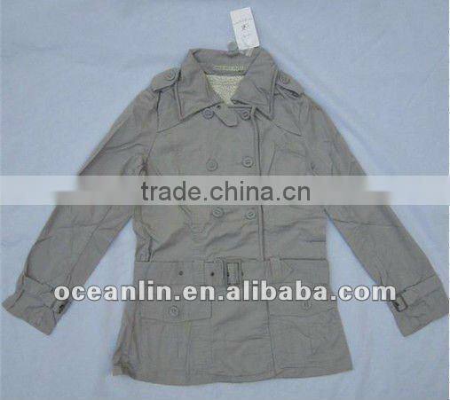 fashion canvas jacket for ladies SO