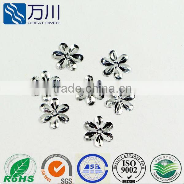 Bulk Sliver Color Flower Loose Sequin in 2014 New Design