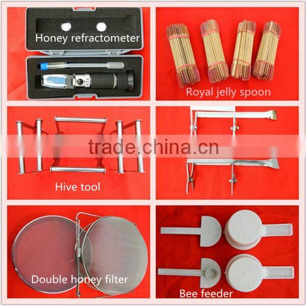 Yellow color plastic pollen collector for beekeeping