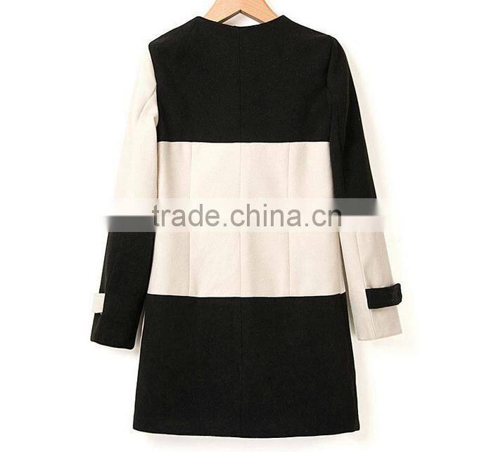 European designer high quality women fashion coats 2015
