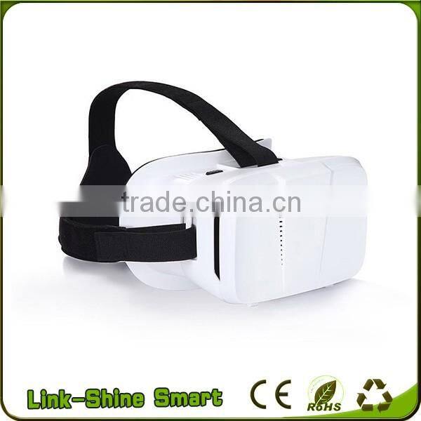 Plastic low price vr box 3d glasses with 3 m viewing distance