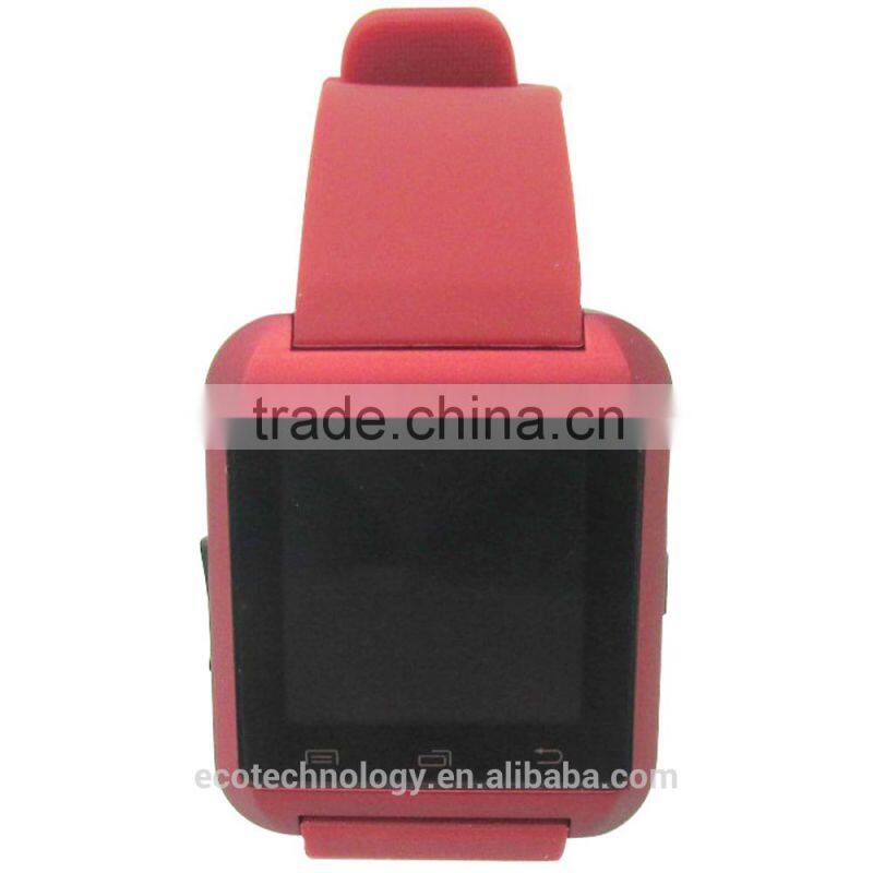 1.48" Capacitive Touch Screen Bluetooth smart watch U8 supporting smart phone and multi languages
