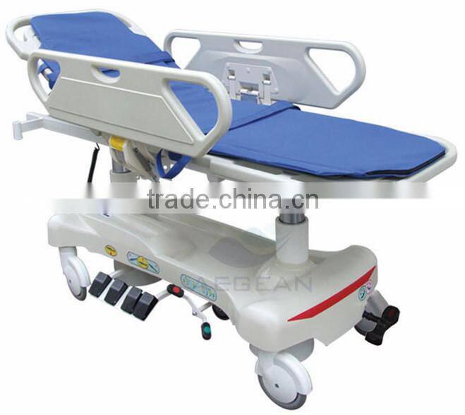 AG-HS010 CE ISO patient transfer used ambulance electric hospital stretcher