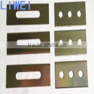 Three hole blade