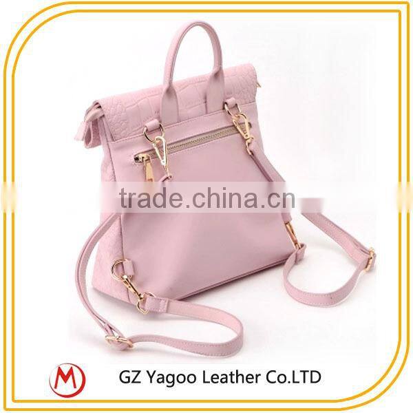 Best selling students fancy pink high school backpack