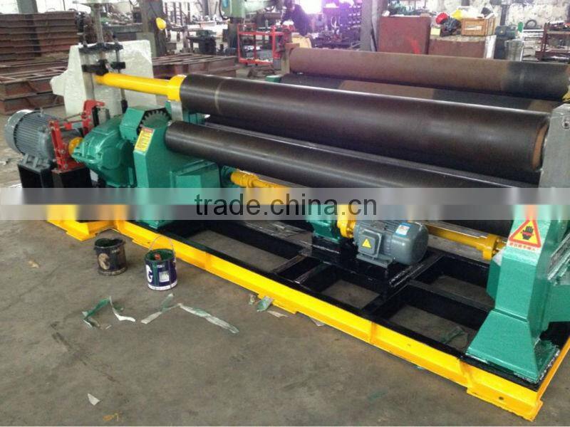 W11 three roller coiling machine 3 roller bending machine/ rolling machine machine tool