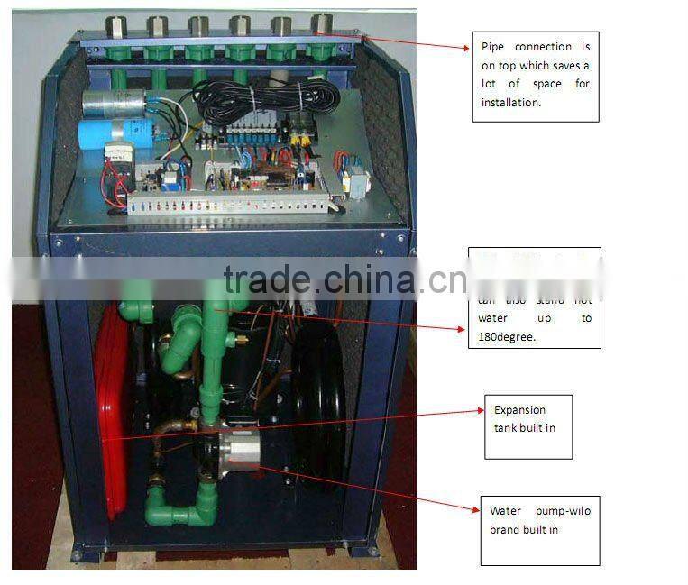 2kw ground source heat pump water to water heat pump