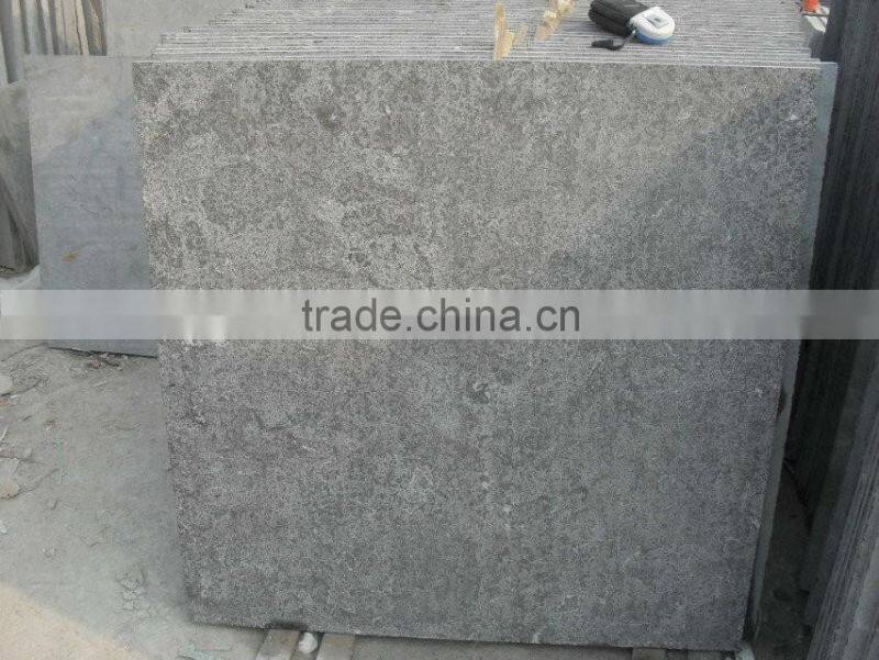 Chinese blue limestone flamed tile