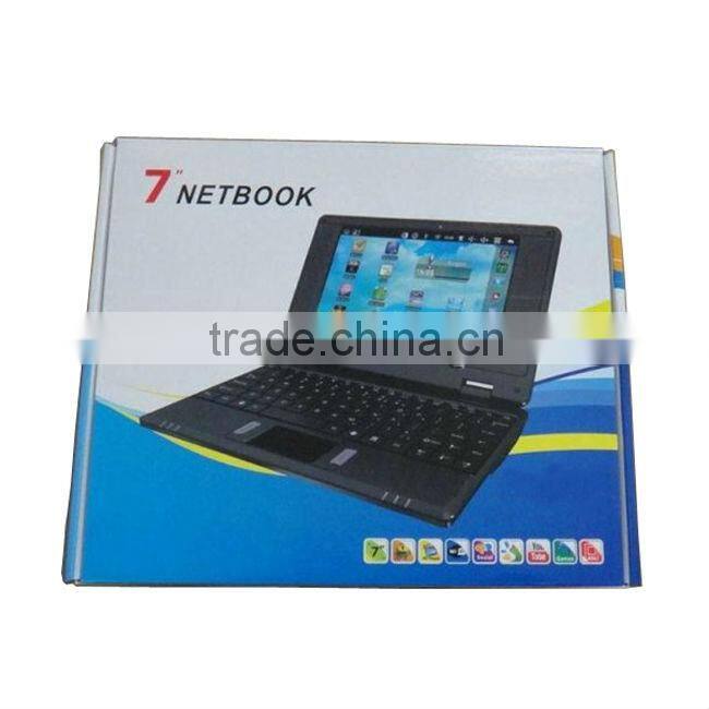 Popular VIA8850 4GB HD 7 Mini Netbook Notebook Laptop