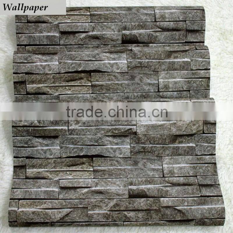 2016 new product brick 3d wallpaper for home decoration
