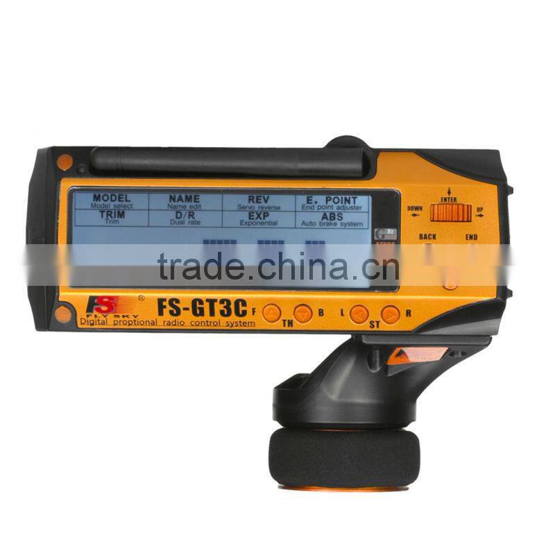 2.4G Remote Controller Transmitter Receiver Battery RC Car Boat FS-GT3C FLY SKY
