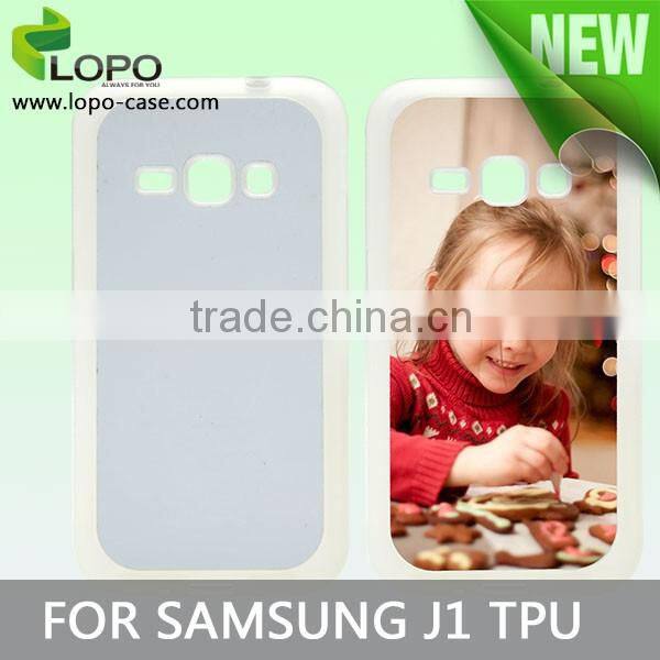 2016 Customized 2D Blank Sublimation Rubber Phone Case for Samsung Galaxy J1