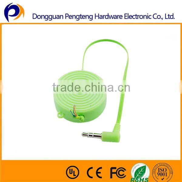 36MM retractable semi-finished micro usb printer cable