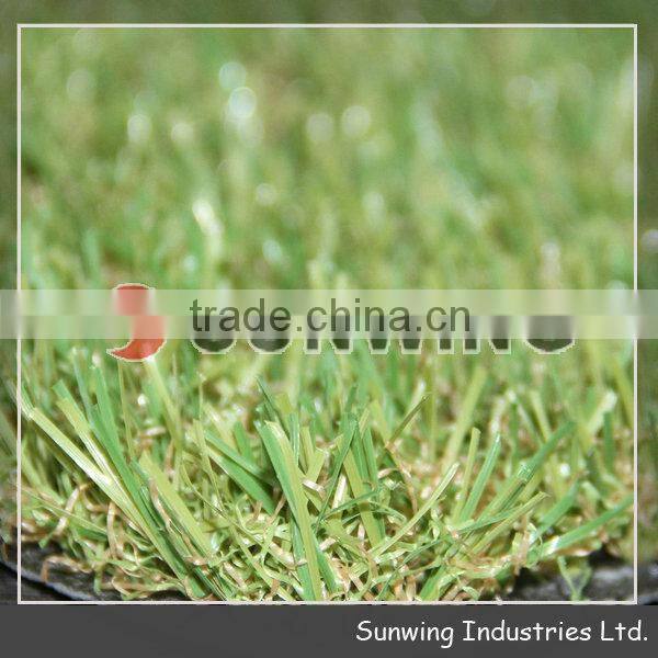 Sunwing wholesale artificial grass for landscaping garden roadside