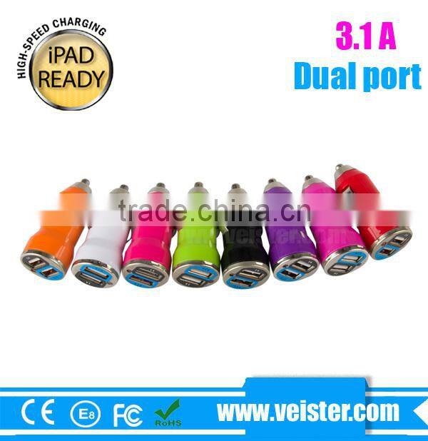 black and gold single port and cheap usb car charger