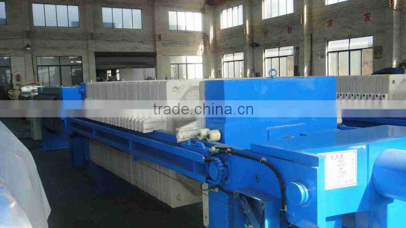 high performance plate and frame filter press machine for sludge dewatering
