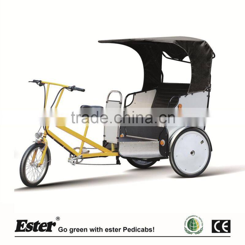 Unique ESTER Pedal Passenger Pedicab with Tektro brake