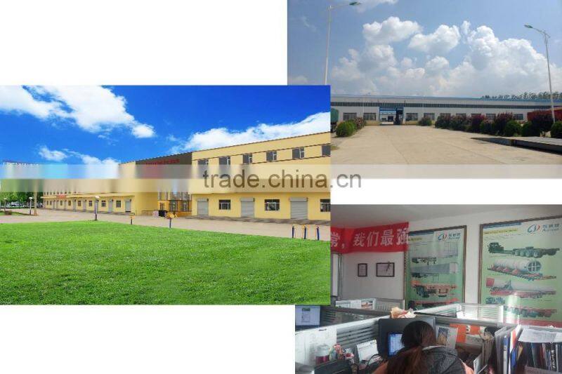 2 axle or 3 axle 20ft 40ft Skeleton Semi Trailer container chassis trailer for sale