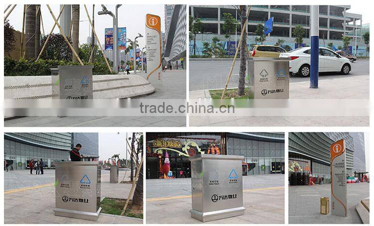 public stainless steel garbage can walmart