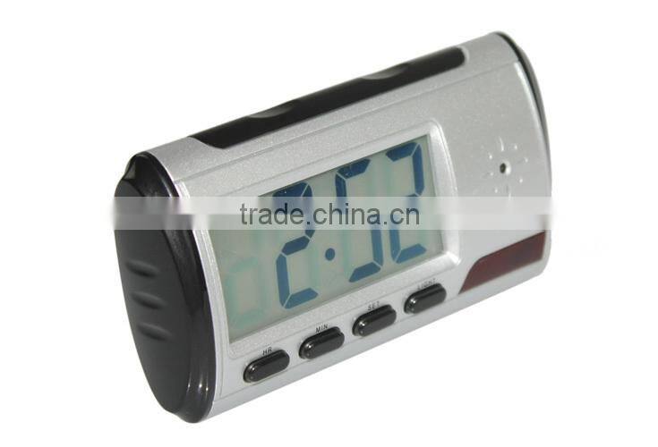 Alarm Clock Camera Mini Hidden DVR Clock Appearance 30fps 4GB Mini Camcorders Clock Motion Detection 3311F