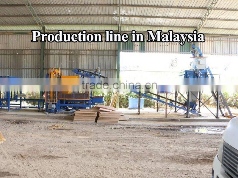 QT10-15 light weight concrete brick making machine