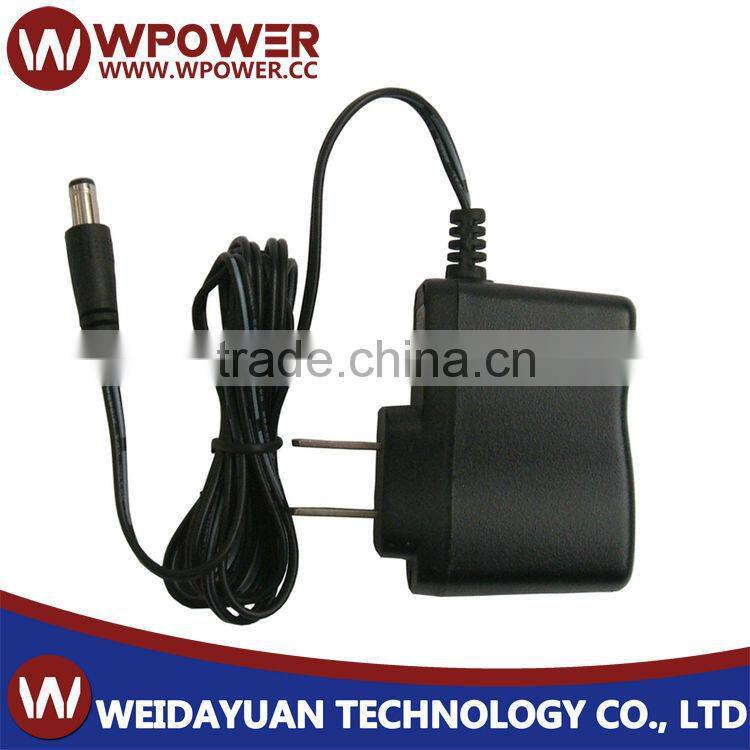 12V 0.5A plug in adaptor 12V 500mA (right angle Barrel type DC connecotor 5.5x2.1/2.5mm CE AU plug CE FCC SAA RoHS certificates)